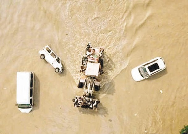 河北洪災致65.4萬人受難  國家啟第4級救災應急響應
