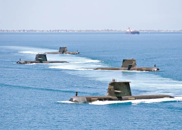 澳洲將建造多艘核潛艇，取代現役柯林斯級潛艇。