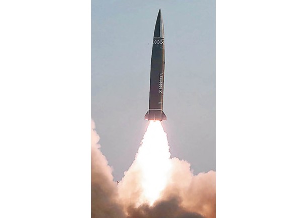 北韓今年3月曾試射導彈。