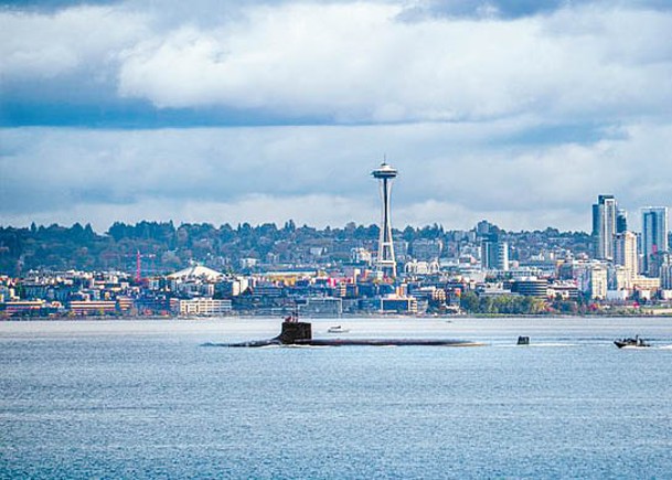 海狼號現身西雅圖水域。