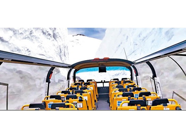 立山試行開篷巴士  360度賞雪景