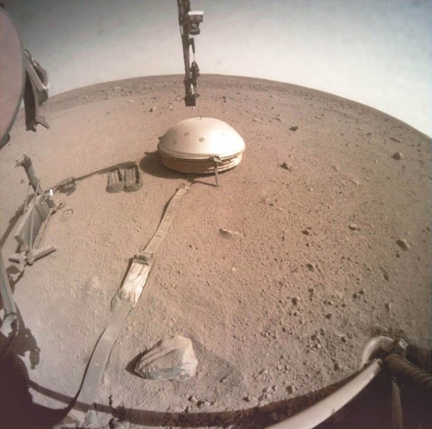 洞察號曾探測到多次火星地震。