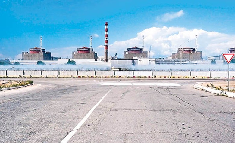 扎波羅熱核電廠現時由俄羅斯控制。