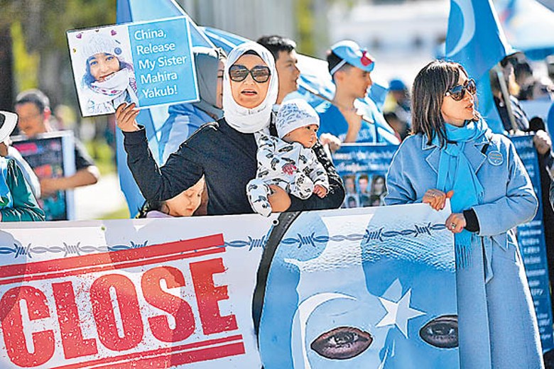 多個收容國家就中國新疆維吾爾族人發表意見。（Getty Images圖片）