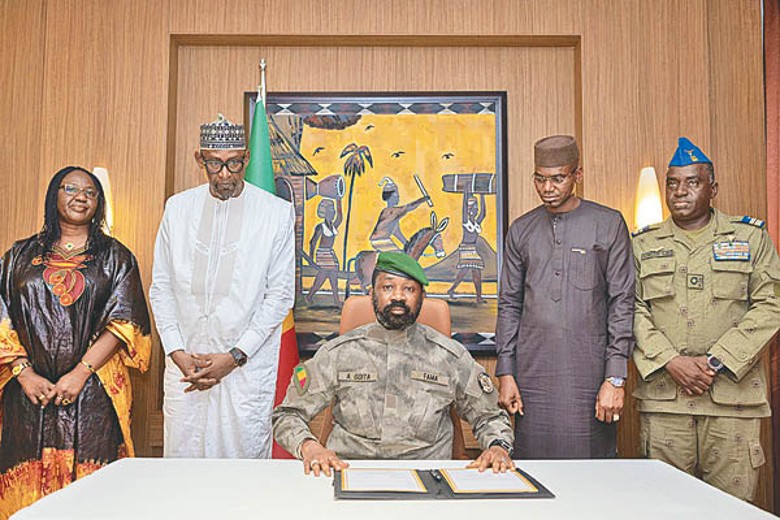 馬里、尼日爾及布基納法索的軍政府簽署集體防禦協定。