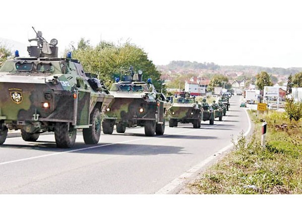 科索沃衝突4死  塞國調兵邊境
