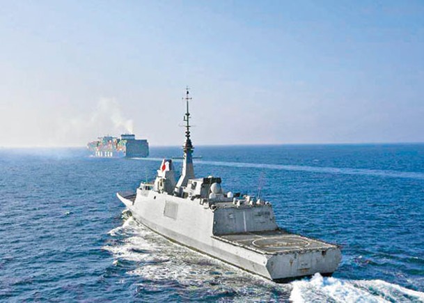 歐盟各國拍板  派艦保護紅海