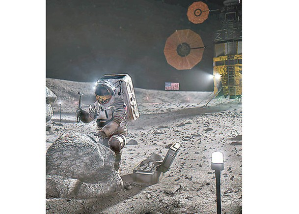 NASA公布登月首批觀測設備