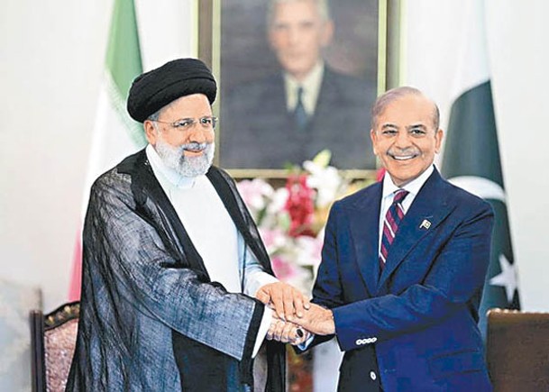 伊朗總統訪巴基斯坦晤總理