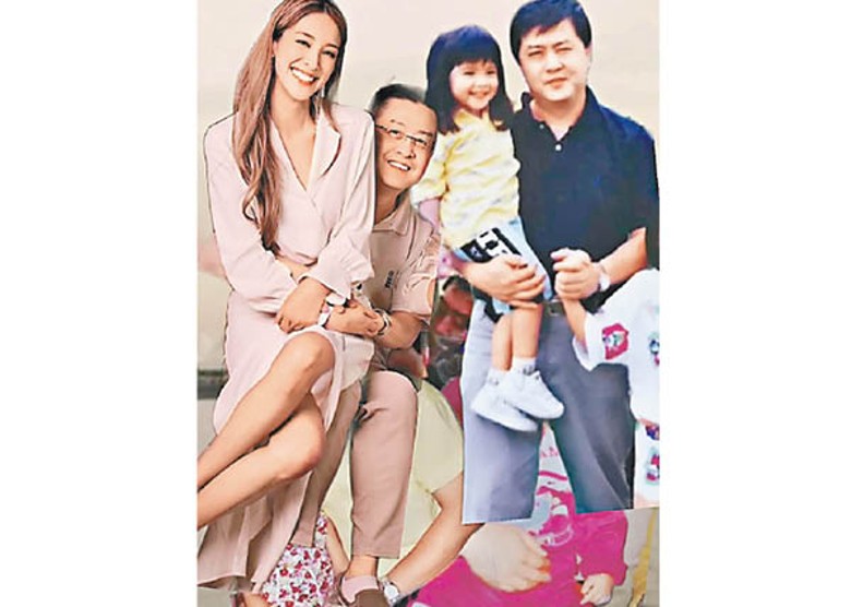 陳凱琳公開父女合照，似唔似樣一眼睇晒。