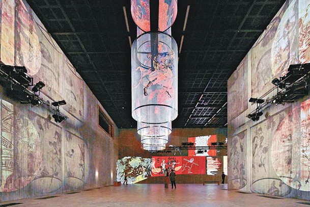 展演空間「納里尼‧馬拉尼：視界流動」展覽，展示藝術家的多款作品。