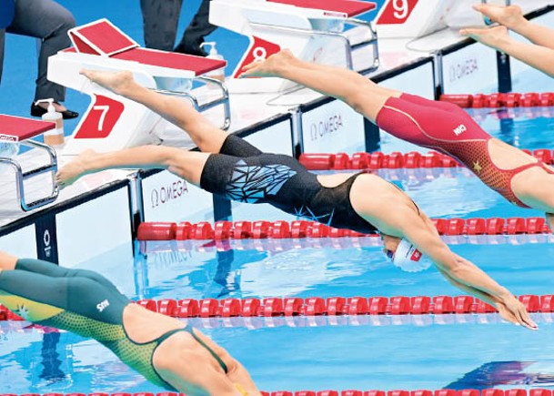 28項本地泳賽佳績保持者  何詩蓓短中距離賽無敵手