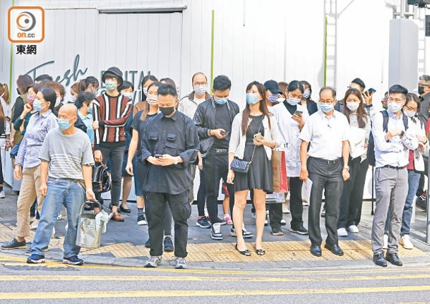 本地連續17日「清零」。（黃偉邦攝）