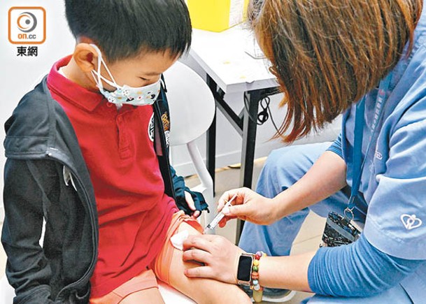 本港過去一周有逾2,000名幼童已接種科興疫苗。