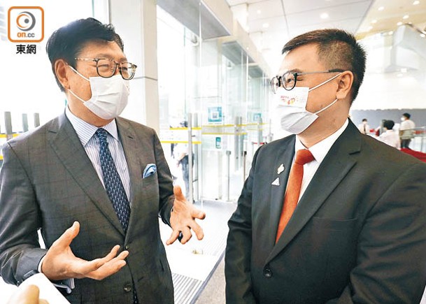 馬時亨（左）與梁永鴻（右）均希望政府更關注特殊學生嘅需要。
