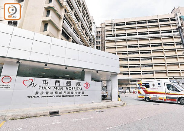 5歲危殆女童正於屯門醫院留醫。