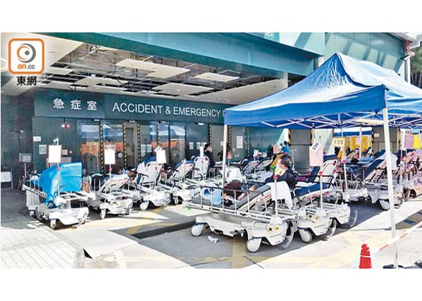 香港醫療系統負荷大，多年沒有改善。