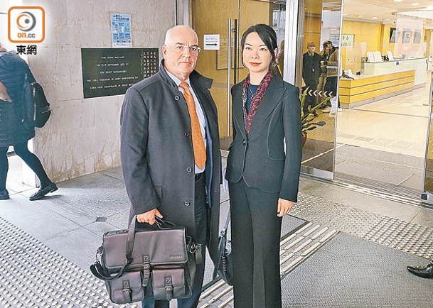 安邁顧問有限公司董事總經理杜艾迪（左）及黃詠詩（右），獲法庭任命為恒大清盤人。