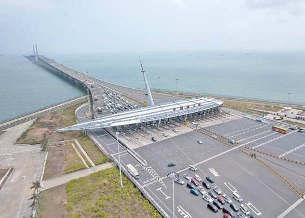 全運會公路單車測試賽  明港珠澳橋舉行