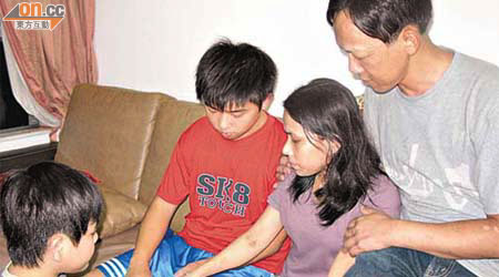 阿璇獲得家人支持，積極抗癌。
