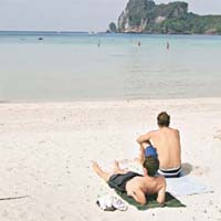 PP島是泰國的度假勝地。