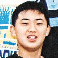 圖為日本《每日新聞》刊登聲稱是金正雲十六歲時的照片。