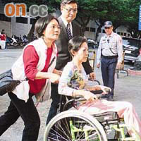 台灣高等法院昨開二審扁家弊案，吳淑珍出庭聆訊。	（張偉御攝）