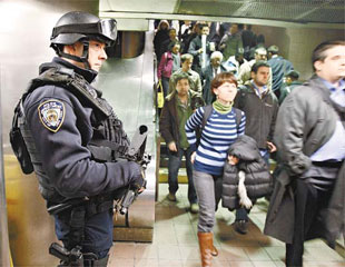 紐約地鐵 恐襲不設防