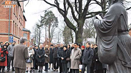 中國在九十四個國家和地區建立了三百多所孔子學院。（資料圖片）