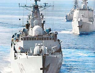 中國再出招 軍艦巡東海