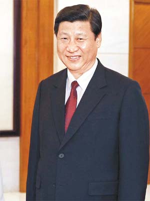 習近平在五中全會上獲增補為中央軍委副主席。	（資料圖片）