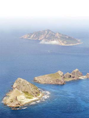 釣魚島主權爭議繼續影響中日關係。（資料圖片）