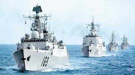 中國要求海軍拓展深化軍事鬥爭準備，惹來關注。（資料圖片）