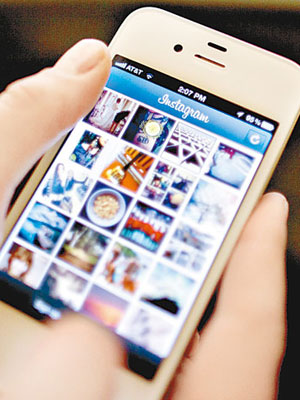 Instagram用家可為照片加上美術效果，放上網分享。（資料圖片）