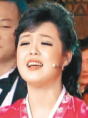 北韓着手清洗李雪主的歌手背景。（資料圖片）