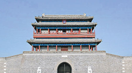 北京永定門城樓被指淪為高級私人會所。
