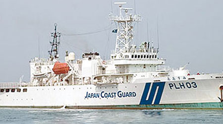 日本計劃援助越南海上巡邏船。（資料圖片）