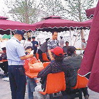 有訪民即使購票入園博會亦被警方逐出。