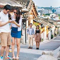 南韓近年着力催谷旅遊業。（資料圖片）