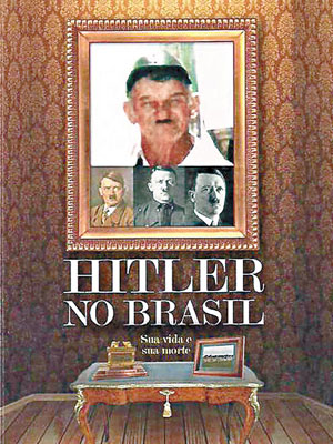 迪亞斯的新書（圖）稱希特拉詐死，並逃到巴西終老。（互聯網圖片）