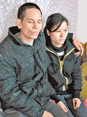 小燁的父母盼醫院能夠妥善治療女兒。（互聯網圖片）