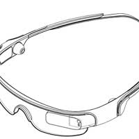 三星被指已於南韓為Galaxy Glass申請專利。圖為專利設計圖。（互聯網圖片）