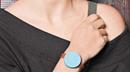 無指針手錶讓穿戴者會更好掌握時間流失。（互聯網圖片）