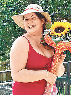 西絲馬拉曾暴肥至二百多磅。（互聯網圖片）