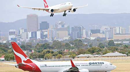 有報道指澳洲政府打算放寬澳航的外資上限。