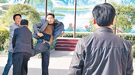 郭征華與陳玉申發生爭執互毆。（互聯網圖片）