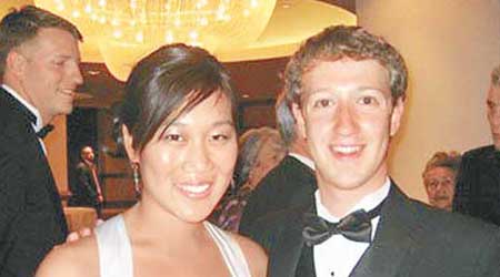 朱克伯格與妻子Priscilla Chan成為去年美國十大慈善家之首。