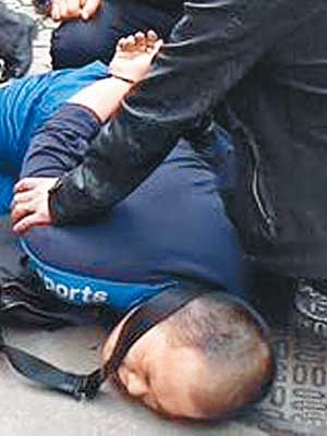 早前桂林警方亦拘捕一名懷疑患愛滋病的偷車賊。（互聯網圖片）