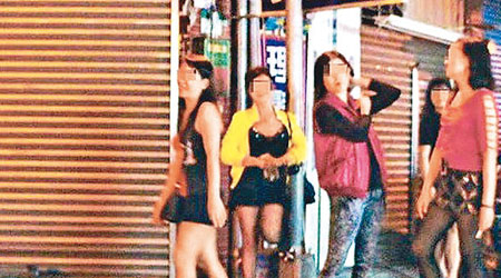 台北市萬華區流鶯、娼妓氾濫。（互聯網圖片）