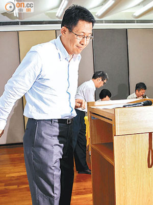 台教育部長蔣偉寧宣布辭職。（本報台北傳真）